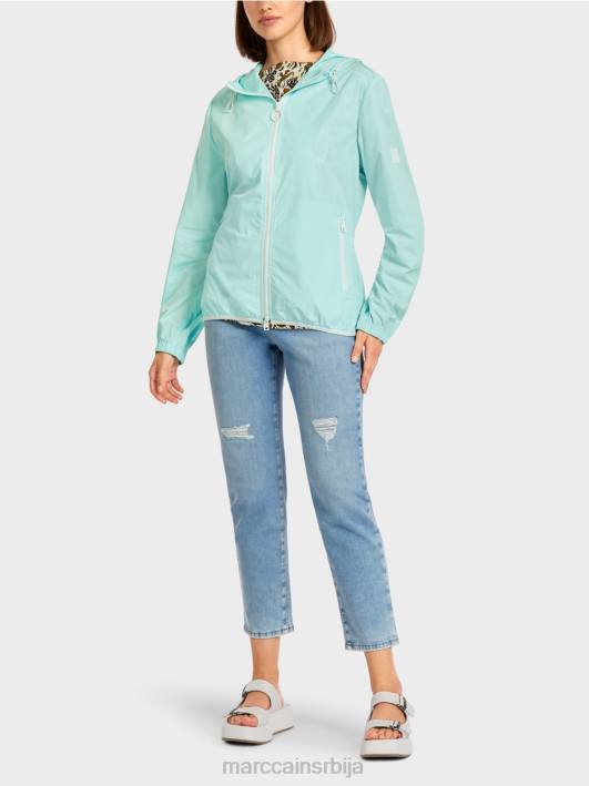 лагана јакна на отвореном са капуљачом Marc Cain D688279 мекани светларник одећу