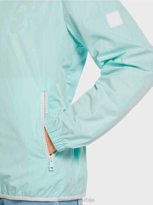 лагана јакна на отвореном са капуљачом Marc Cain D688279 мекани светларник одећу