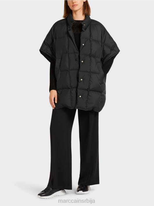 прошивени прслук Marc Cain D688292 црн одећу