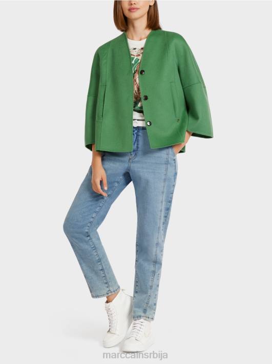 обична вунена јакна Marc Cain D688293 маховина зелена одећу