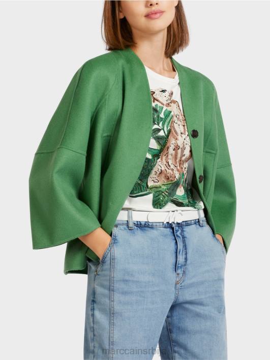 обична вунена јакна Marc Cain D688293 маховина зелена одећу