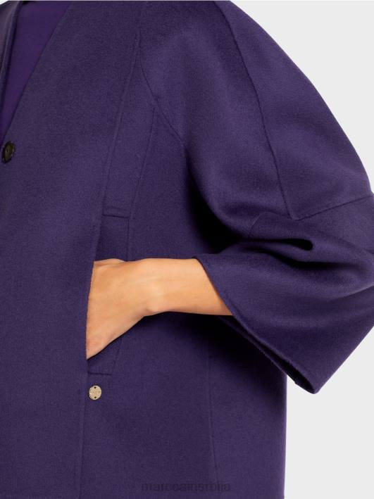 обична вунена јакна Marc Cain D688300 краљевски пурпур одећу