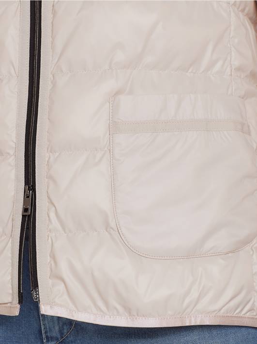 подстављена јакна на отвореном Marc Cain D688302 цвет бадема одећу