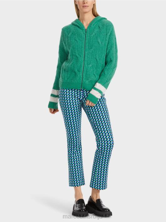 кардиган "плетен у немачкој" Marc Cain D688306 емајл одећу