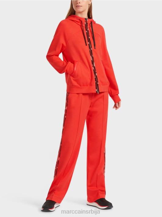 јакна са капуљачом и патент затварачем Marc Cain D688318 цампари одећу