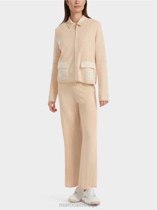 кардиган плетен у Немачкој Marc Cain D688319 тамна крема одећу