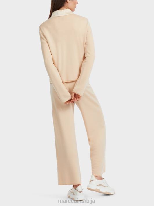 кардиган плетен у Немачкој Marc Cain D688319 тамна крема одећу