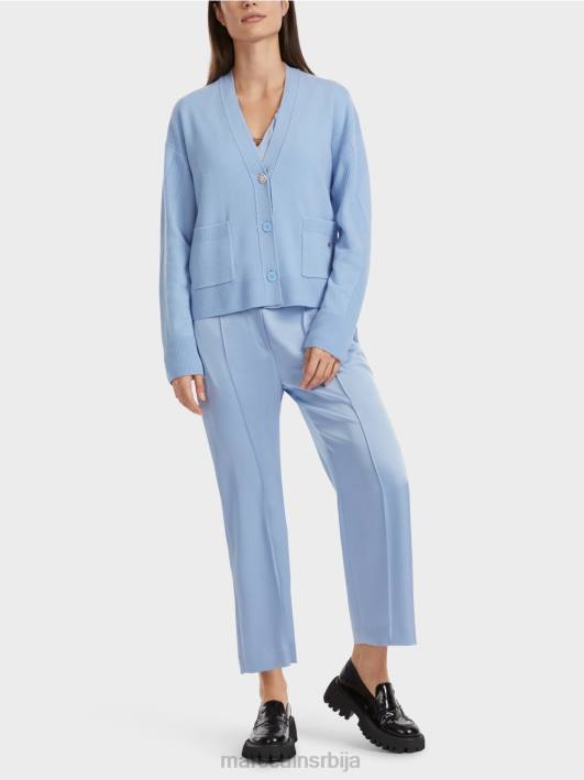 кардиган "преиспитамо заједно" Marc Cain D688320 тамно летње небо одећу