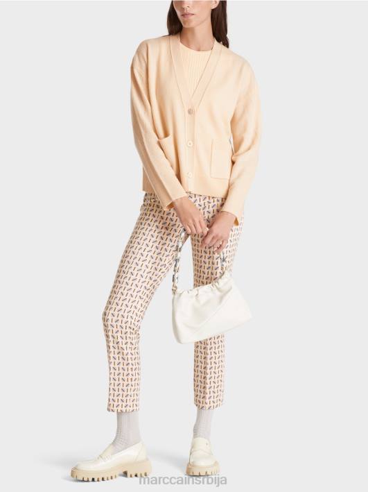 кардиган "преиспитамо заједно" Marc Cain D688321 тамна крема одећу