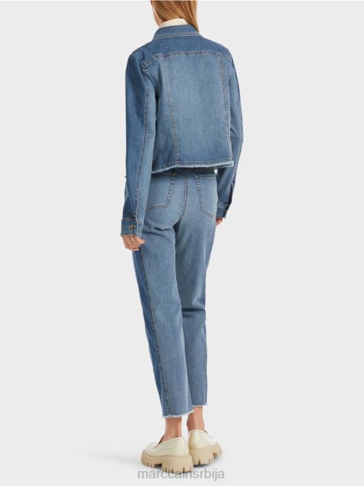 патцхворк деним јакна Marc Cain D688325 винтаге плава одећу