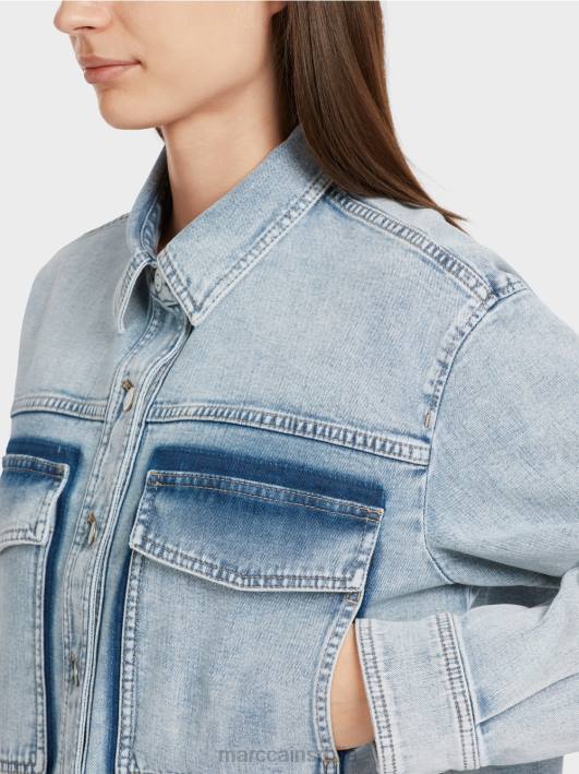 тексас јакна са дии ефектом Marc Cain D688334 лагани тексас одећу