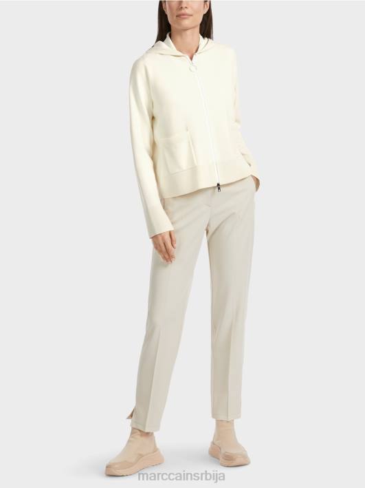 дупла јакна са капуљачом Marc Cain D688336 прљаво бело одећу