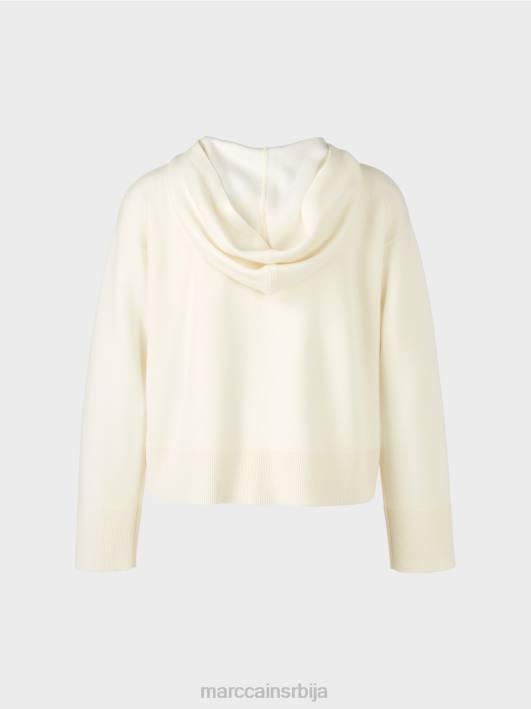 дупла јакна са капуљачом Marc Cain D688336 прљаво бело одећу