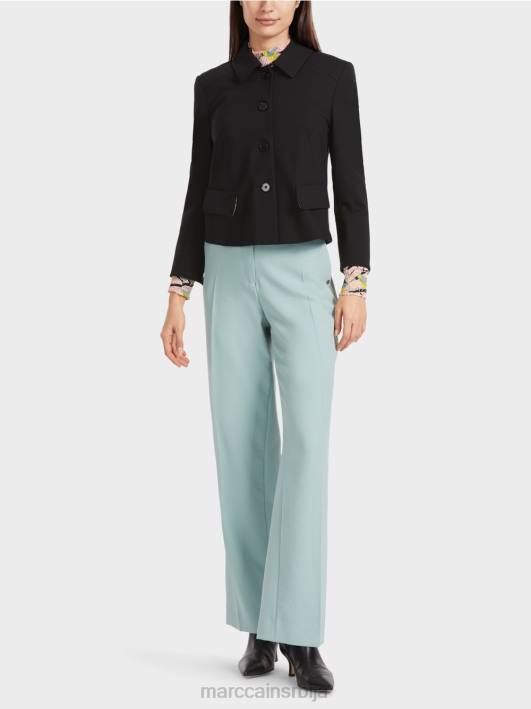 кратка јакна са растезањем Marc Cain D688340 црн одећу