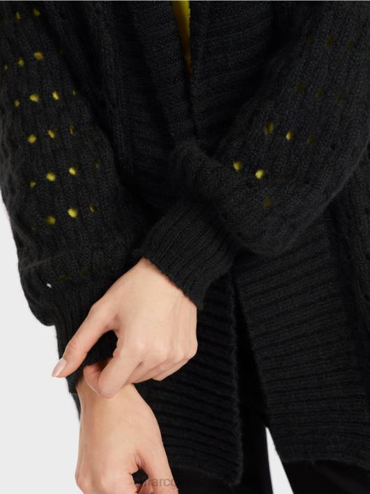 кардиган плетен у Немачкој Marc Cain D688346 црн одећу