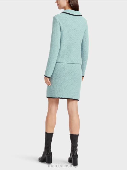 кардиган плетен у Немачкој Marc Cain D688347 тамно небо плаво одећу