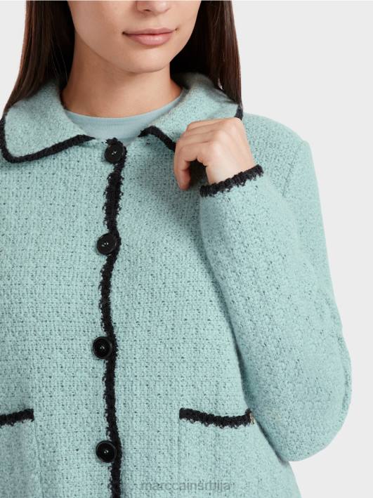 кардиган плетен у Немачкој Marc Cain D688347 тамно небо плаво одећу