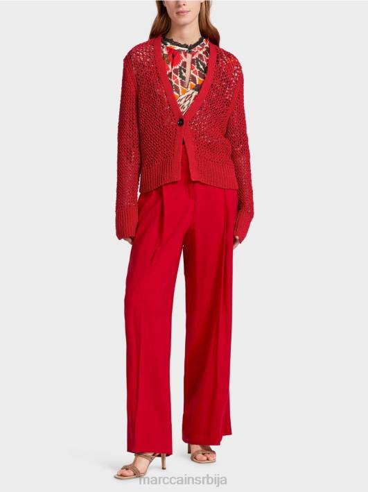 кардиган "промислимо заједно". Marc Cain D688359 Бордо одећу