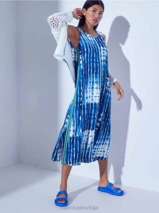 перфорирани кардиган плетен у Немачкој Marc Cain D688362 бео одећу