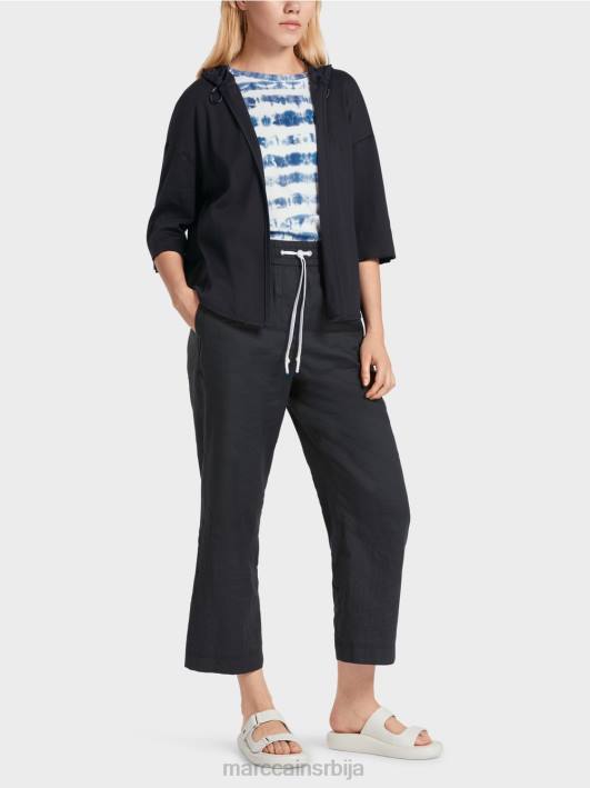 цасуал јакна од мешавине тканина Marc Cain D688363 поноћно плава одећу