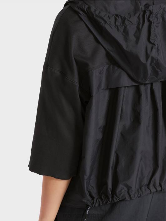 цасуал јакна од мешавине тканина Marc Cain D688363 поноћно плава одећу