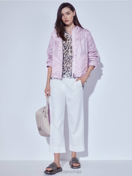 блејзер сако са заврнутим рукавима Marc Cain D688390 светла лаванда одећу