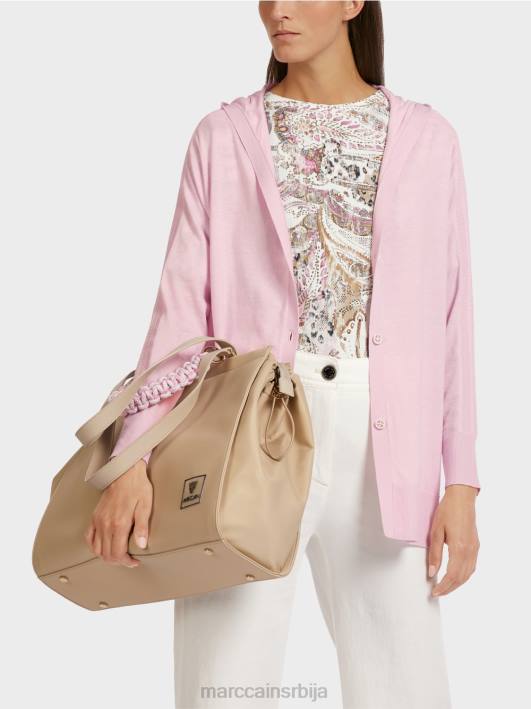 кардиган са капуљачом Marc Cain D688391 светла лаванда одећу