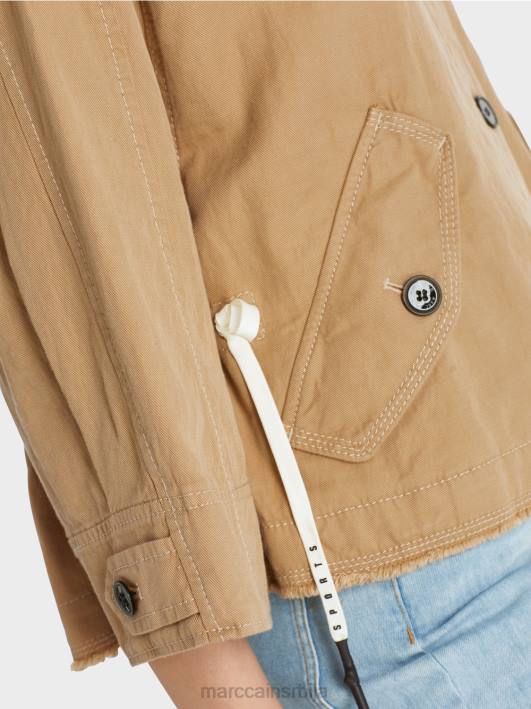 превелика јакна Marc Cain D688394 светло глине браон одећу