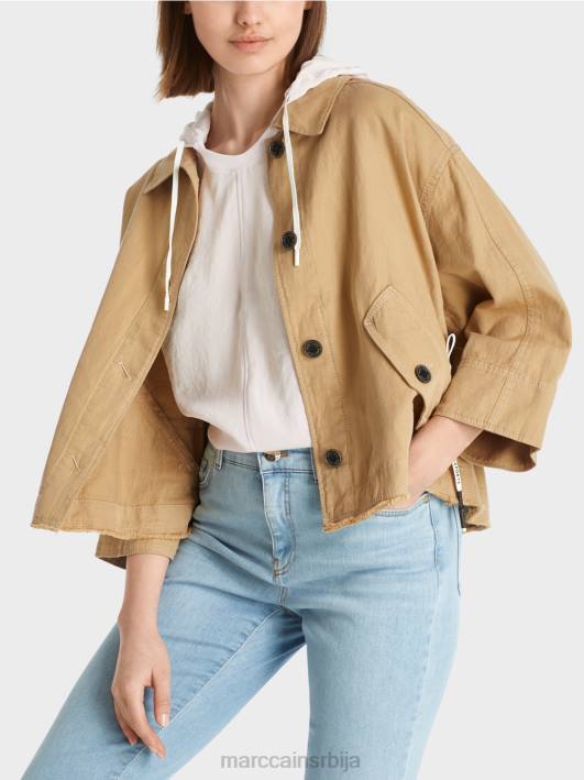 превелика јакна Marc Cain D688394 светло глине браон одећу