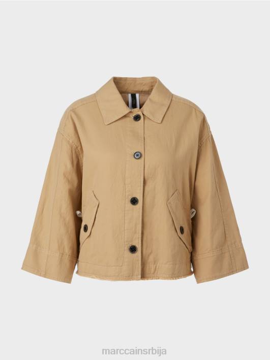 превелика јакна Marc Cain D688394 светло глине браон одећу