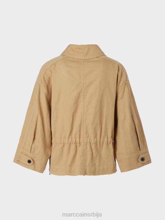 превелика јакна Marc Cain D688394 светло глине браон одећу