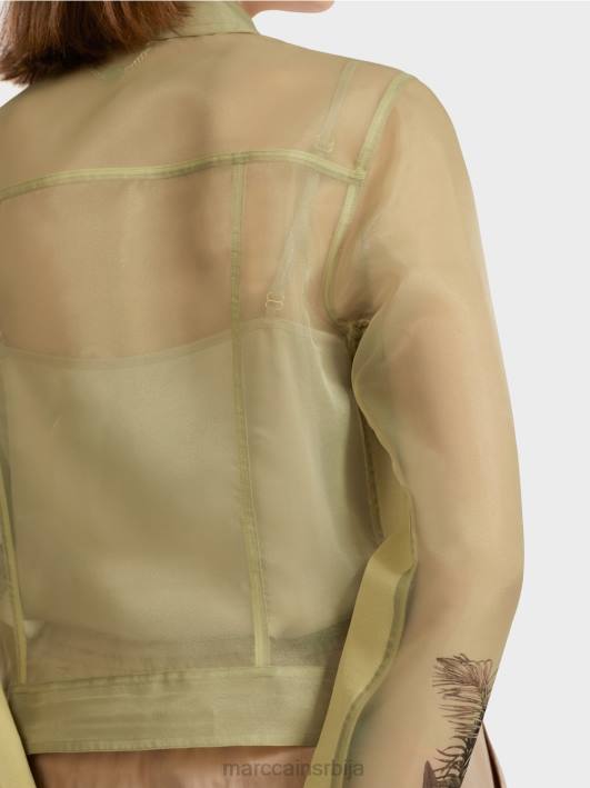 провидна јакна са цветним принтом Marc Cain D688396 меки дах одећу