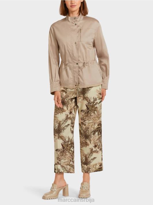 цасуал оутдоор јакна од памука Marc Cain D688397 софт таупе одећу