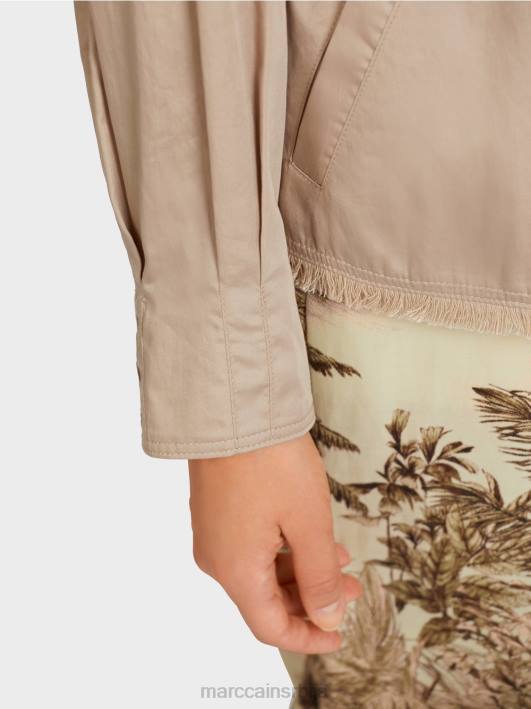 цасуал оутдоор јакна од памука Marc Cain D688397 софт таупе одећу