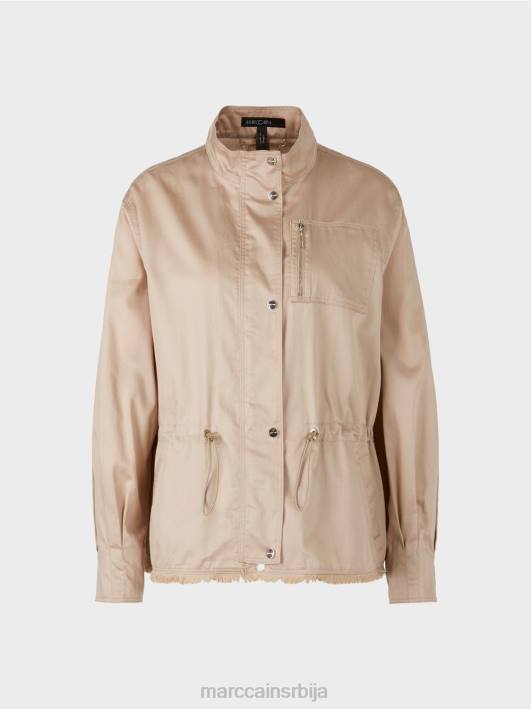цасуал оутдоор јакна од памука Marc Cain D688397 софт таупе одећу