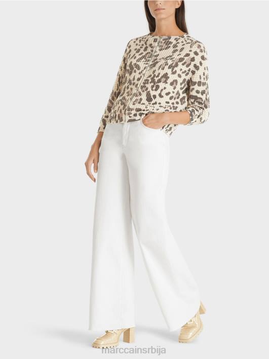 кардиган плетен у Немачкој Marc Cain D688400 мека пустињска таупе одећу