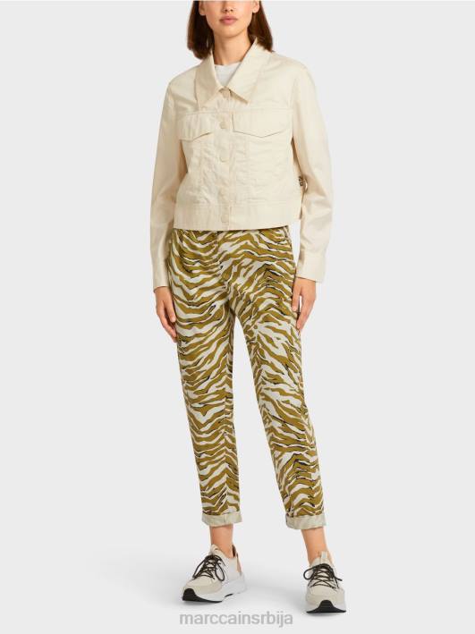 јакна "промислимо заједно". Marc Cain D688401 крема у праху одећу