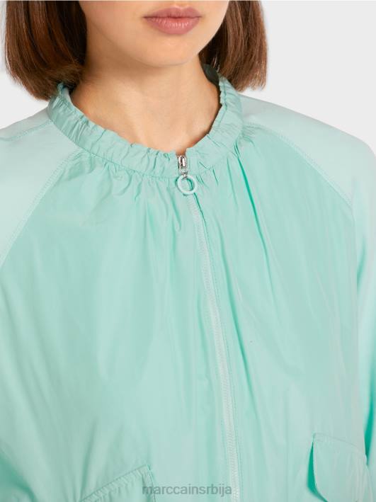 мекани блузон од фине ребрасте тканине Marc Cain D688405 мекани светларник одећу