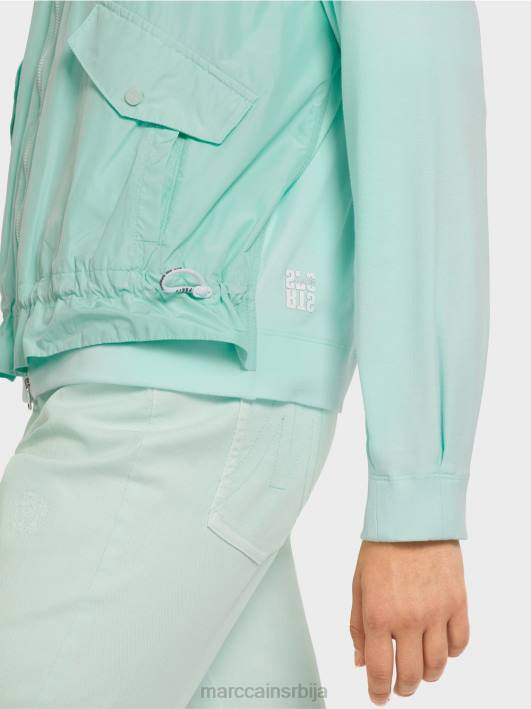 мекани блузон од фине ребрасте тканине Marc Cain D688405 мекани светларник одећу