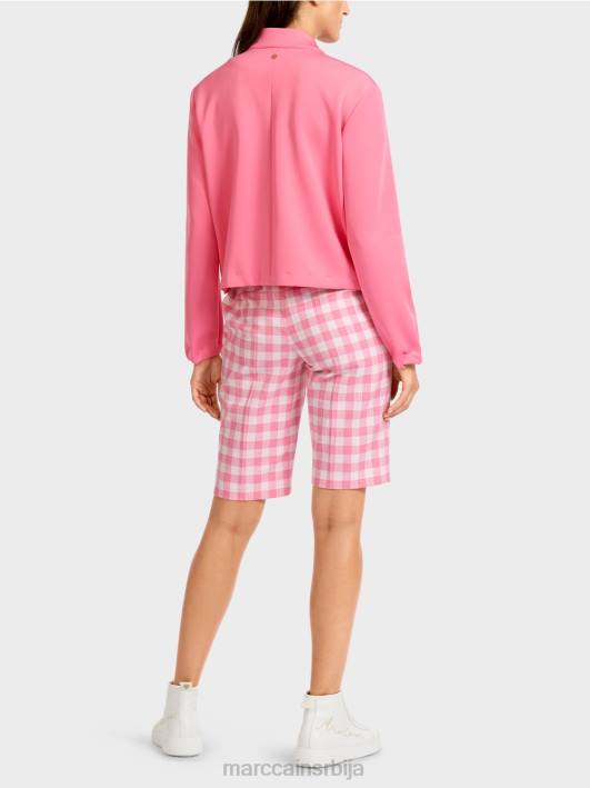 јакна од дреса са стојећом крагном Marc Cain D688408 светло розе одећу