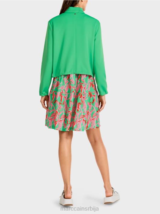 јакна од дреса са стојећом крагном Marc Cain D688417 светли жад одећу