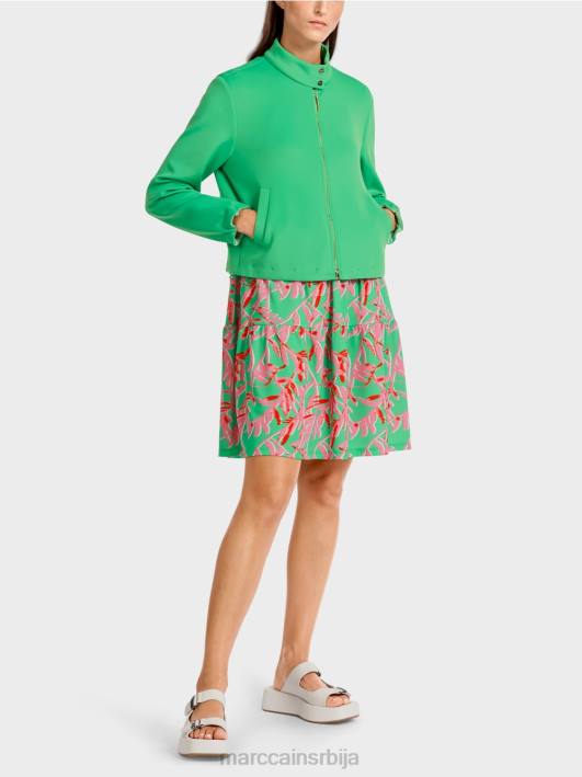 јакна од дреса са стојећом крагном Marc Cain D688417 светли жад одећу