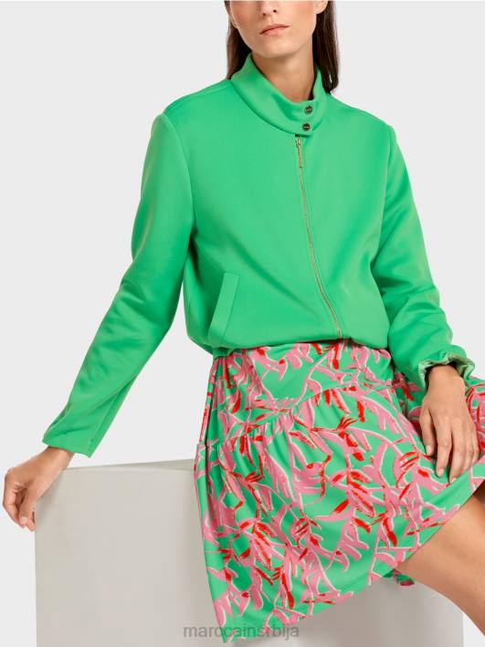 јакна од дреса са стојећом крагном Marc Cain D688417 светли жад одећу