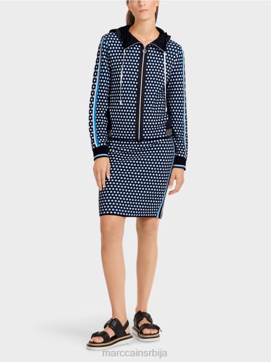 кардиган "плетен у немачкој" Marc Cain D688424 црн одећу