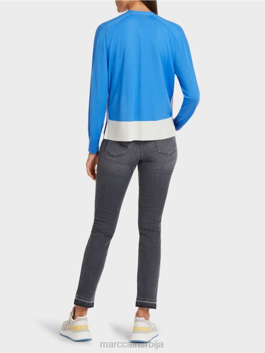 кардиган са раглан рукавима Marc Cain D688429 азурно одећу