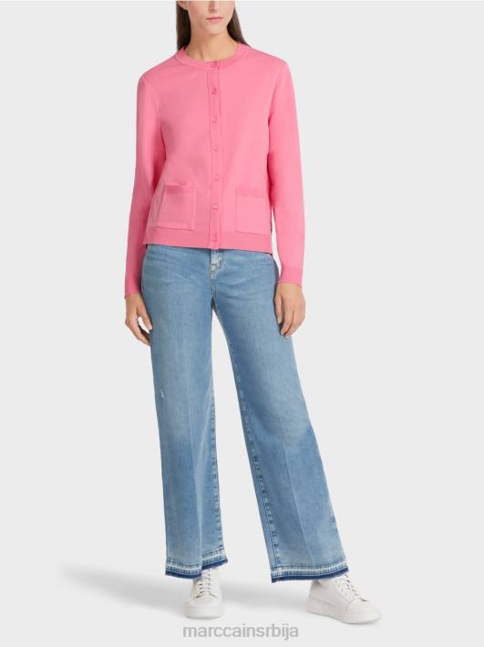 кардиган "промислимо заједно". Marc Cain D688448 светло розе одећу