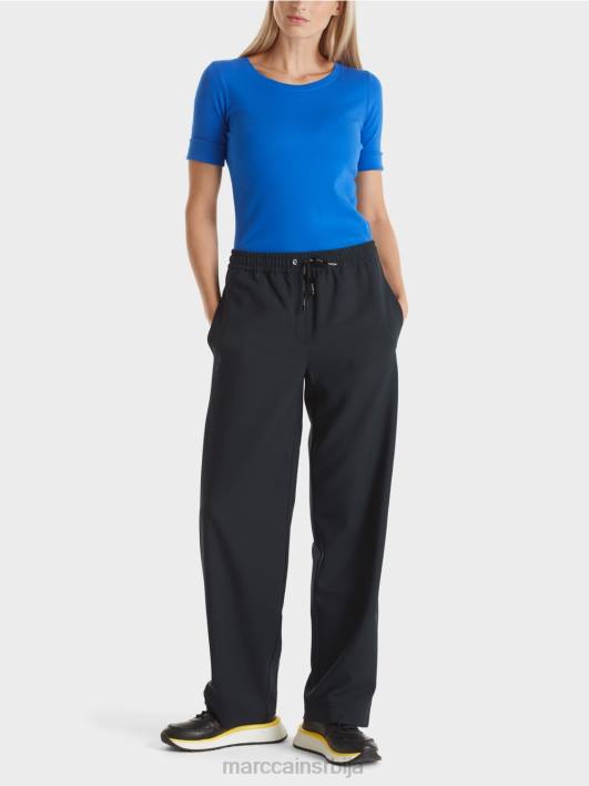 обична мајица са 3/4 рукавима Marc Cain D6881233 светло краљевско плаво одећу