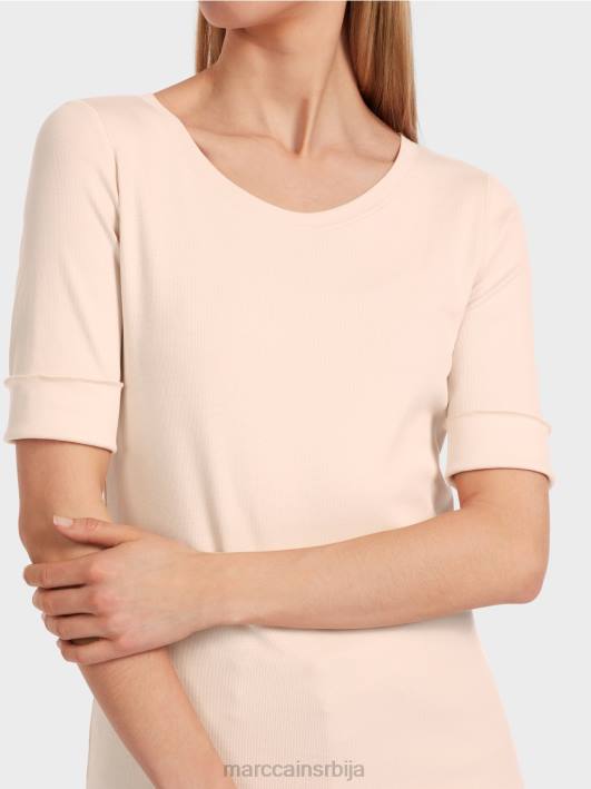обична мајица са 3/4 рукавима Marc Cain D6881234 цвет бадема одећу