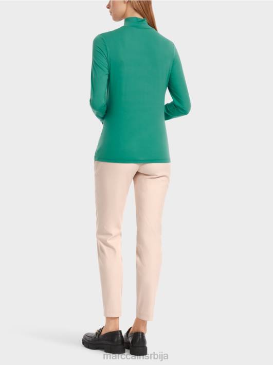 кошуља дугих рукава са стојећом крагном Marc Cain D6881237 емајл одећу