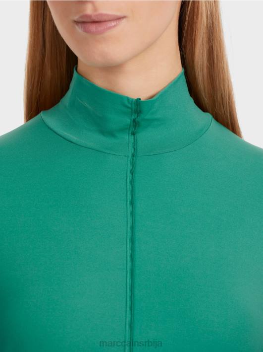кошуља дугих рукава са стојећом крагном Marc Cain D6881237 емајл одећу